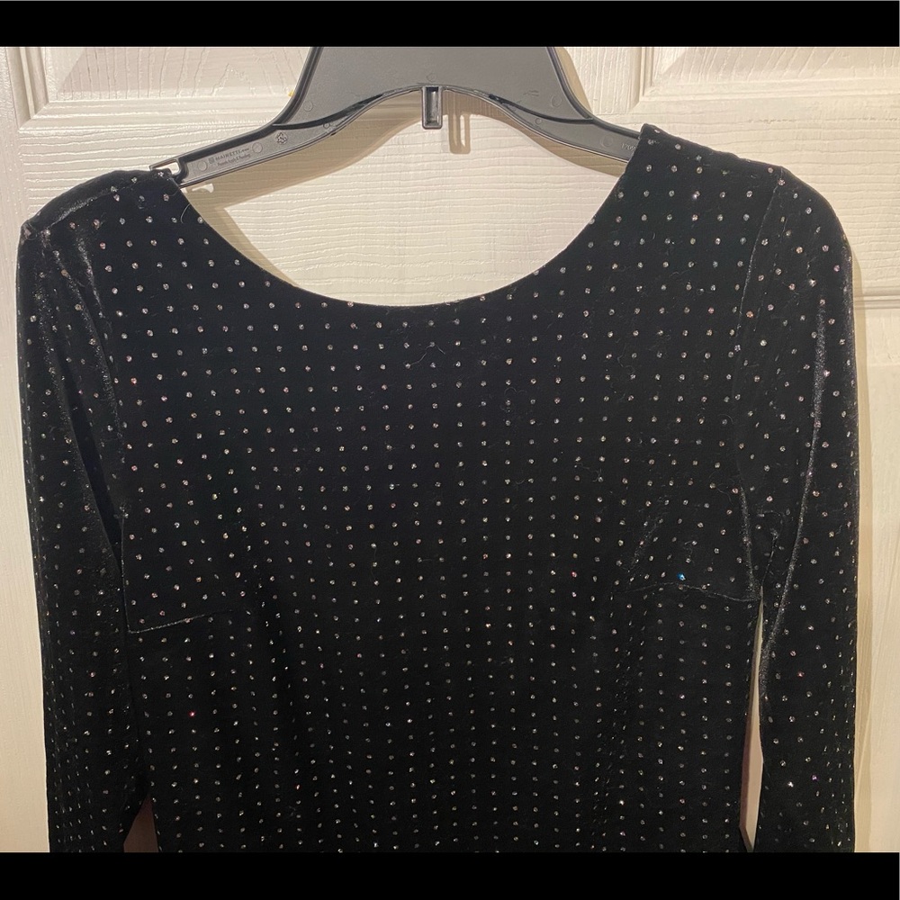 Black Sparkle Dress Express